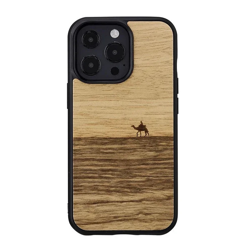 Man & Wood Series Cover For iPhone 13 Pro Max - Terra - Tashqila Man & Wood Series Cover For iPhone 13 Pro Max - Terra - Tashqila